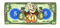 Nota de $5